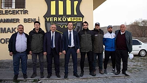 Yahyalı'da Gazi Osman Çakmak Stadı'nın etrafına fidan dikildi