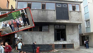 2 katlı tekstil atölyesinde yangın! 