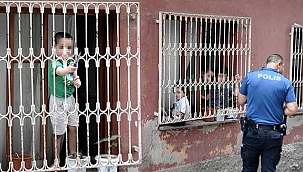 4 çocuğunu eve kitledi! Cezaevindeki eşine...