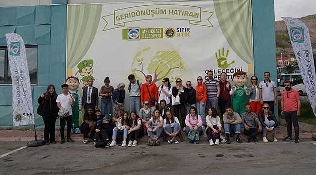 5 Ülkenin Öğrencileri Melikgazi’de Geri Dönüşüm Eğitimi Aldı