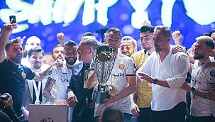 Ankaragücü'nden şampiyonluk kutlaması!