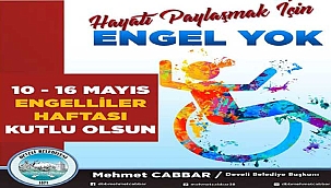 Başkan Cabbar'dan Engelliler Haftası Mesajı 