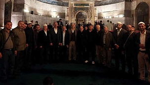 Başkan Şahin'den Ayasofya Kebir Camii Ziyareti
