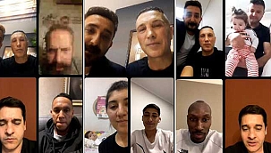 Beşiktaşlı futbolculardan SMA hastası çocuklara destek