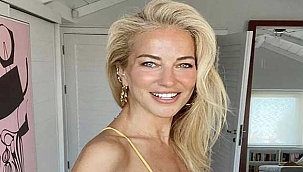 Burcu Esmersoy'un dekolteli pozu olay oldu! 