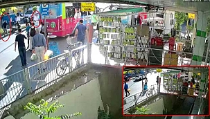 Çarptığı çocuğa yardım etmek isteyen kurye bıçaklandı