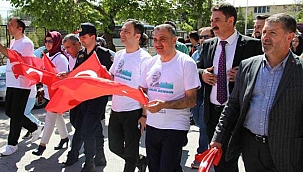 Develi'de 19 Mayıs Gençlik Yürüyüşü Yapıldı