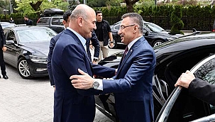 Fuat Oktay'dan Bakan Soylu'ya ziyaret