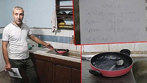 Hırsız kıymalı yumurta yapıp duş almış! 'İhtiyacım olanı aldım'