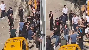 Hırsızlık şüphelisine meydan dayağı!