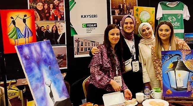 KAYMEK, Erdoğan'ın da Katıldığı Sempozyumda Sergi Açtı