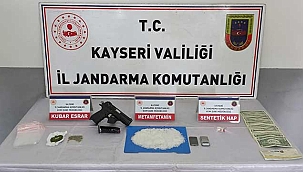 Kayseri'de uyuşturucu operasyonunda 2 gözaltı!