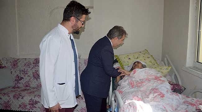 Kayseri İl Sağlık Müdürlüğü'nden yatalak hastalara, motorlu hasta yatağı kampanyası