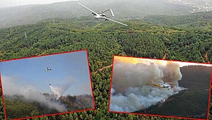 Orman yangınlarında hava müdahalesi için...