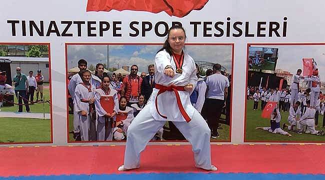 Özel Haber/ Down Sendromlu Taekwondo'cu Büşra'nın Hedefi Dünya Şampiyonluğu