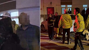 Polisi gören alkollü sürücü tanımadığı ailenin evine...