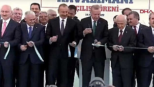 Rize-Artvin Havalimanı hizmete açıldı