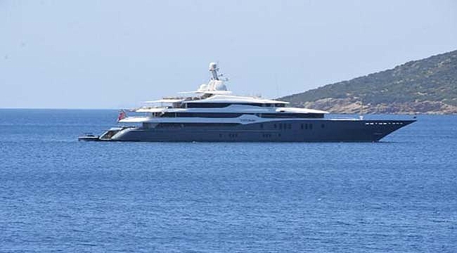 Rus milyarderin yatı Bodrum da .