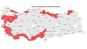 Sahil şeridindeki 16 ilde suç örgütlerine 'Müsilaj' operasyonu! 