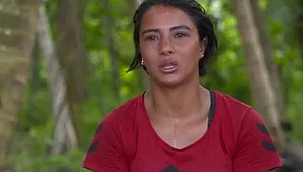 Survivor Sabriye'nin pozları şaşkına çevirdi