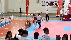 Taekwondo seçmelerinde elenen sporcusuna antrenörden tokat!