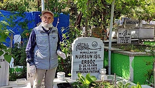 Trafik kazasında torununu kaybetti! Sahipsiz mezarların bakımını üstlendi