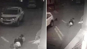 Üzerinden cip geçen çocuğun mucize kurtuluşu!