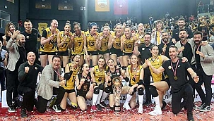 VakıfBanklı voleybolculardan şampiyonluk öyküsü!