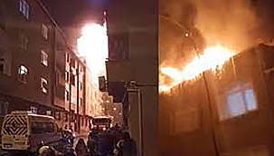 Yangın sonrası patlama