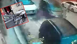 Yayaya çarpan sürücü ortalığı meydan savaşına çevirdi!