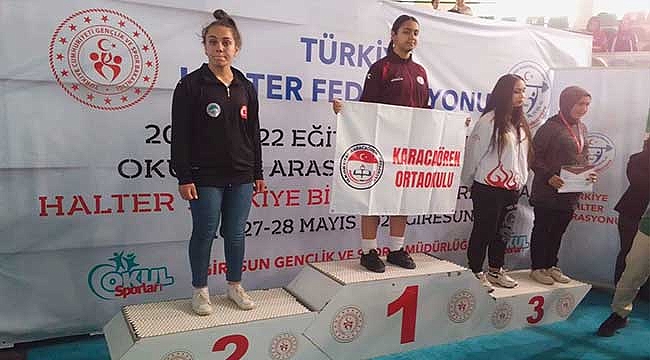 Yeşilhisarlı haltercilerden büyük başarı