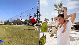 Yıldız futbolcu Lewandowski tatil için Türkiye'yi seçti