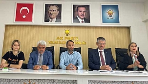 Ak Parti'de İlçe Kadın Kolları ve Birim Başkanları Toplantısı Yapıldı
