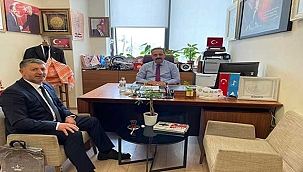 Ak Parti Develi İlçe Başkanı Turan'dan, Dr. Avşar Aslan'a Ziyaret