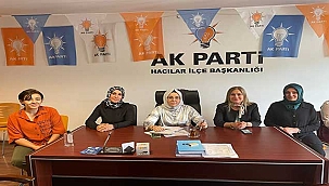 Ak Parti Kayseri İl Kadın Kolları Çalışmalarına Devam Ediyor
