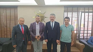 Akkışla Heyetinden Başkan Çopuroğlu’na Ziyaret