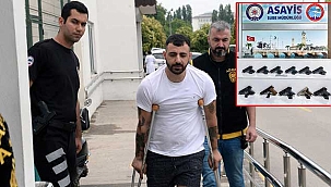 Aracında 11 ruhsatsız tabanca bulunan şüpheliden şoke eden sözler! 