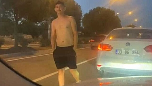 Araçlara zarar verip, küfürler savurdu