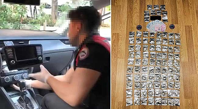 AVM otoparkında uyuşturucu satan şüpheliye suçüstü!