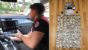 AVM otoparkında uyuşturucu satan şüpheliye suçüstü! 