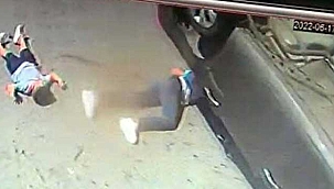 Baba ve oğlun mucize kurtuluşu! 