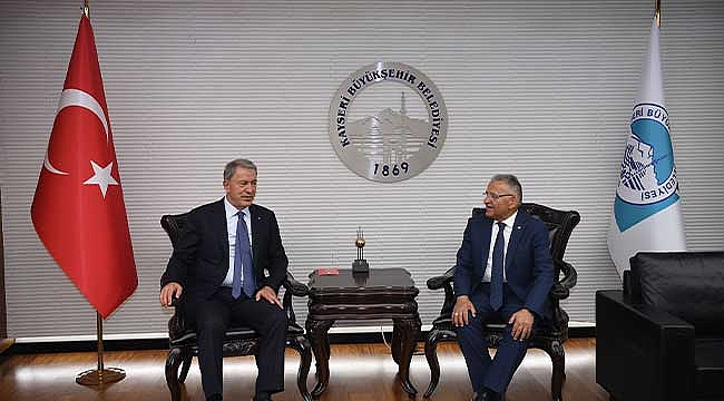 Bakan Akar’dan Başkan Büyükkılıç’a Ziyaret