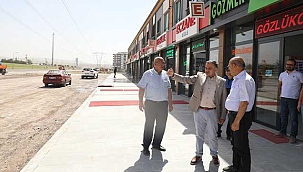 Başkan Cabbar'dan Hastane Çevresindeki Esnaflara Ziyaret 