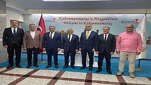 Başkan Cabbar'dan Kahramanmaraş Çıkartması