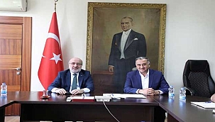 Başkan Cabbar, KAYÜ Rektörü Karamustafa İle Toplantı Gerçekleştirdi