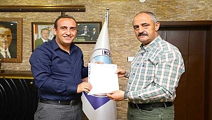 Başkan İlmek'e İncesu Şoförler ve Otomobilciler Odası'ndan Ziyaret