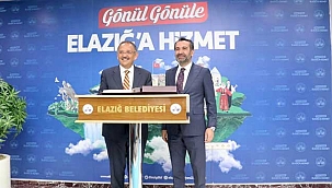 Başkan Özhaseki'den Elazığ Belediyesi'ne ziyaret