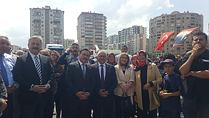 Başkan Timuçin, Melikgazi Belediyesi’nin 80 İş Makinesi ve Araç Tanıtım Törenine katıldı