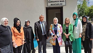 Başkan Timuçin ve Milletvekili Atçı’dan Barbaros Mahallesi Muhtarlığına Ziyaret