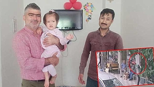 Bebek balkondan üzerine düştü! 'Orada olmam mucizeydi'